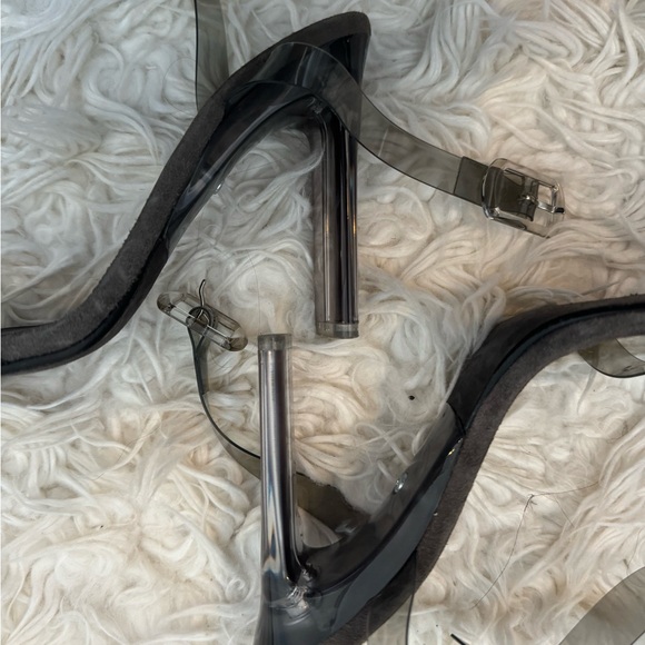 Authentic Yeezy Lucite Heels in Grey size 6.5 - Picture 5 of 6